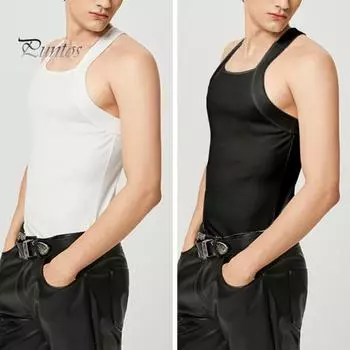 Шикарная однотонная мягкая летняя нижняя рубашка, однотонная мужская летняя верхняя мужская одежда 3XL белый