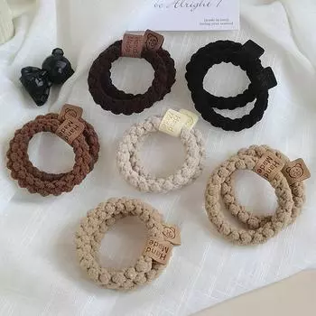 Шикарная плюшевая повязка на голову с эластичным дизайном в виде кишки