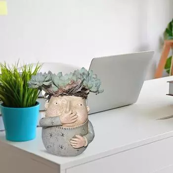 Шикарная подставка для растений, стабильная, очаровательная из смолы Women