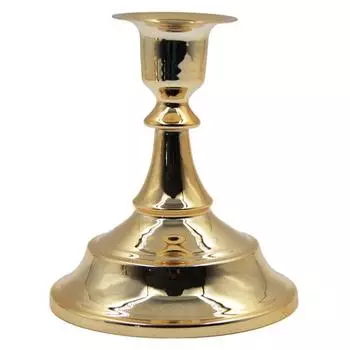 Шикарная подставка для свечей, термостойкая, прочная, коллекционная золотистый