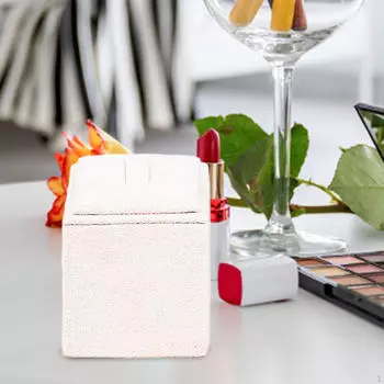 Шикарная презентационная стойка для ювелирных изделий для дома и магазина 5x5x6.4cm_Square Ring Holder