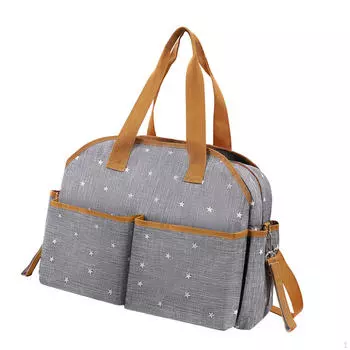 Шикарная сумка для подгузников для занятых родителей серый