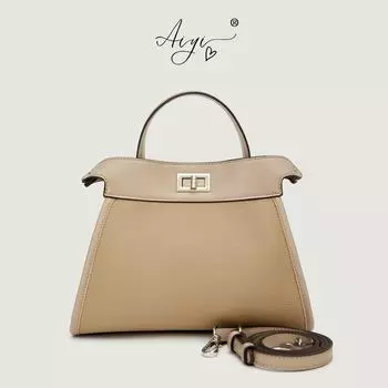 «Шикарная сумка-мессенджер для женщин»: Универсальная, вместительная сумка для сезона осень/зима 2024 г. 12*20*27 чёрный