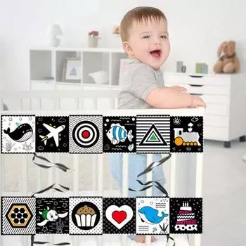 Шикарная, устойчивая к разрывам, складная, интересная, с рисунком животных и океана, детская книга, игрушка, декор для кровати, упаковка B