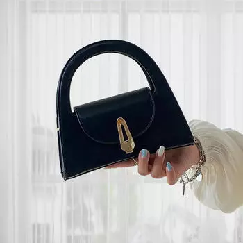 Шикарная женская сумка через плечо, элегантная сумка через плечо для повседневного использования чёрный