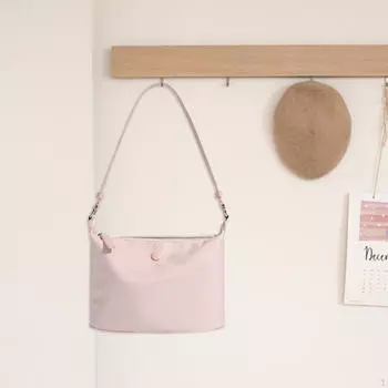 Шикарная женская сумка через плечо: Элегантная и функциональная сумка для повседневных дел розовый