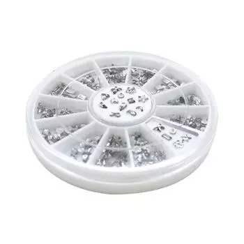 Шикарная звезда, цветок, сердце, стразы, маникюр, наклейки для дизайна ногтей, блестящие наклейки