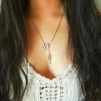 Шикарное ожерелье, ножницы, швейная машина, подвеска, подвеска-цепочка, вечерние женские украшения