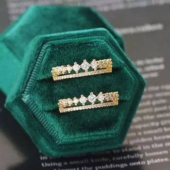 Шикарное женское кольцо, простой стильный дизайн, роскошные аксессуары на палец для женщин, эффектные ювелирные изделия, необычный подарок, новое поступление колец 9