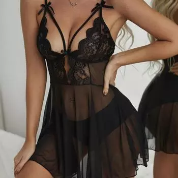 Шикарное женское платье для ночного клуба с глубоким V-образным вырезом и открытой спиной из сетки S