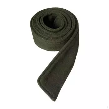 Шикарное женское шерстяное пальто с завязкой на талии Dark Green