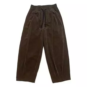 Шикарные эластичные талии модные свободные мужские вельветовые прямые однотонные повседневные брюки в корейском стиле размера плюс XXXL чёрный