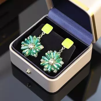 Шикарные женские ушные капли Daisy в изысканном европейском и американском роскошном стиле