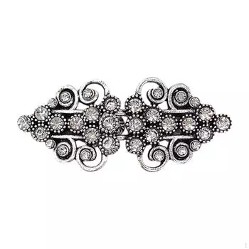 Шикарный комплект застежек для женского свитера — простое обновление чёрный