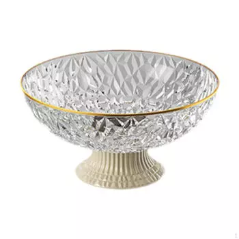 Шикарный набор фруктовых ваз для изысканного домашнего декора crystal fruit plate