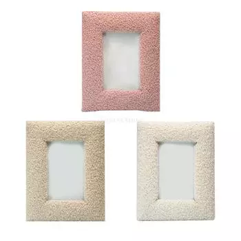 Шикарный настольный держатель фотографий для домашнего офиса розовый