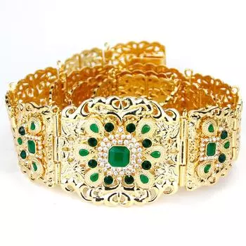 Шикарный пояс золотого цвета, свадебные украшения для женщин, поясной ремень с цветком и кристаллами, регулируемая длина, 2023 ярко-розовый