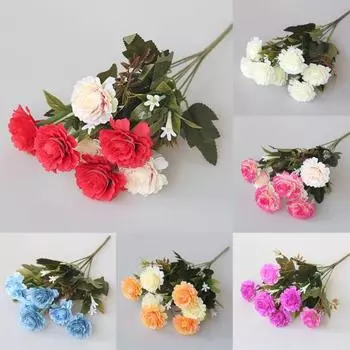 Шикарный симулятор цветка, сохраняет свежесть, устойчив к ультрафиолетовому излучению, долговечен. розовый