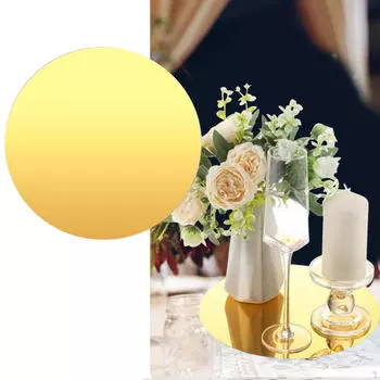 Шикарный зеркальный лоток для стильного хранения украшений и духов 25cm