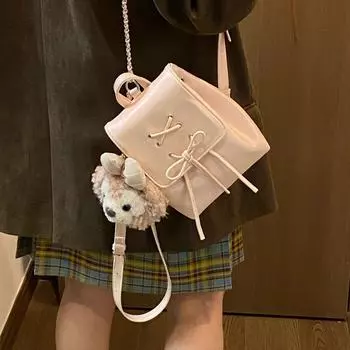 Шикарный женский рюкзак в балетном стиле с дизайном в стиле принцессы и колледжа розовый