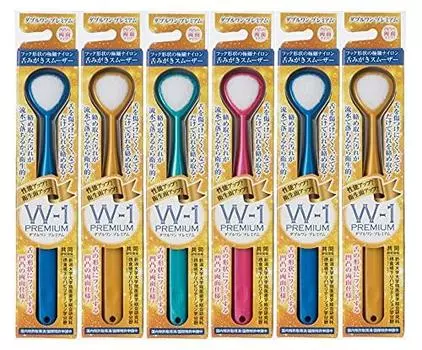 SHIKIEN Средство для чистки языка Double One Premium x 6 шт. Набор для чистки языка PREMIUM Shikien [Распродажа набора] (1 кусок) В-1