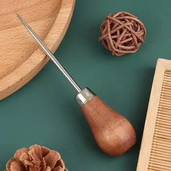 Шило для шитья кожаной палатки «сделай сам», инструмент для ремонта обуви, ручной шов, шило для рукоделия из кожи 11.5*3