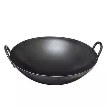 Shimamoto Seisakusho Iron Wok Ajiittetsu 42cm KS02-D4210