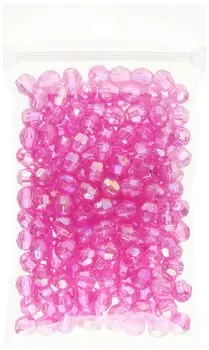 Shimamura Cut Beads 200 Pieces Deluxe DX 8mm Pink ASH-DX8C-12