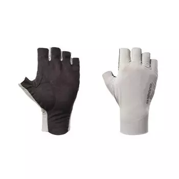 SHIMANO 05 Sensitive Gloves 5 Cut Gray L GL-007Y серый