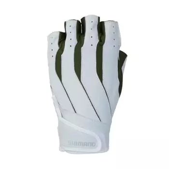 SHIMANO 05 Spatula Genuine Leather Glove for Left Hand Khaki 2XL GL-16LX хаки