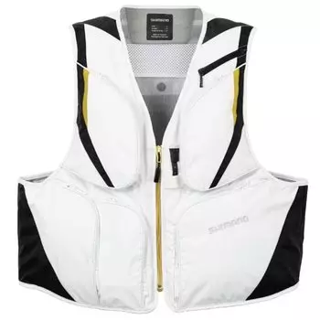 SHIMANO 2WAY Short Vest White M VE-520W белый