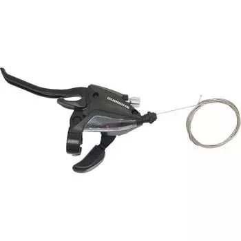 Shimano 524 00055 [ST EF500 L4A 3S тормозной рычаг переключения передач, 4 пальца, черный]