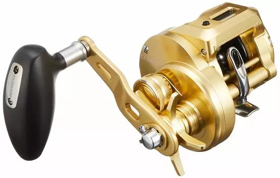 SHIMANO Bait reel double shaft 18 Ocean Conquest CT 300HG jigging blue fish fall lever boat hand winding (right)