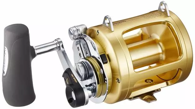 SHIMANO катушка для ловли на живца с двойным валом Tiagra 30W LRSA Capole Hiramasa Tuna Trolling (правильно) Лодка/Ручная качка золотой