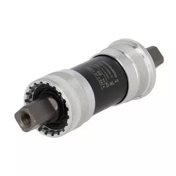 SHIMANO Bottom Bracket 68BSA Chain Case Compatible EBBUN300KB22X BB-UN300-K 122.5mm (D-NL) серебряный