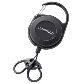 SHIMANO Carabiner Reel W Black UH-202W