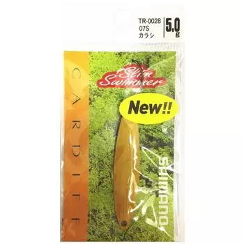 SHIMANO Cardiff Area Spoon Slim Swimmer 07S Mustard 713810 Lure 5.0g TR-0028