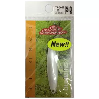 SHIMANO Cardiff Area Spoon Slim Swimmer 12S Pearl White 713865 Lure 5.0g TR-0028