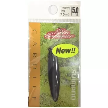 SHIMANO Cardiff Area Spoon Slim Swimmer 5.0g TR-0028 10S Black 713841 Lure