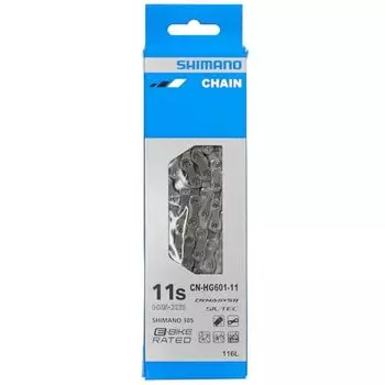 SHIMANO Chain HG601 11SPEED 116L S/TEC, Silver