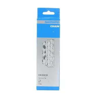 SHIMANO Chain Hub Single Single Speed совместимая 114L ICNNX10C114I (Внутренние и скоростные) CN-NX10 1/2X1/8 серебряный
