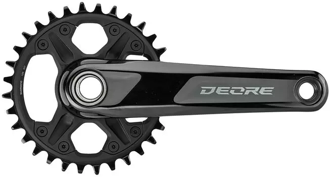 SHIMANO crankset 12s 170mm 32T EFCM61301CXA2 FC-M6130-1 чёрный