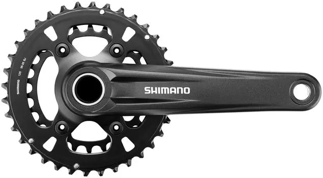 SHIMANO Crankset 12s 170mm EFCMT6102BCX66L FC-MT610-B2 36-26T чёрный