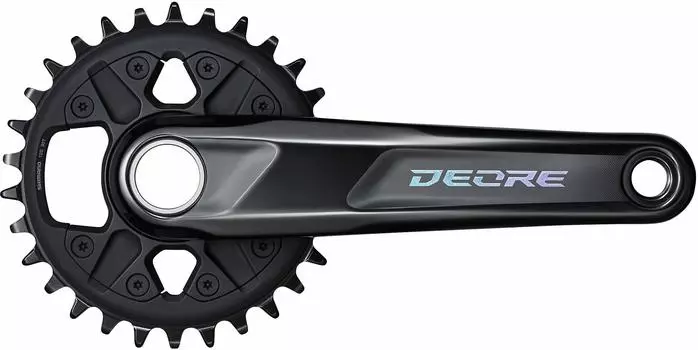 SHIMANO Crankset 12s 175mm 30T EFCM61201EXA0 TOURNEY FC-M6120-1 чёрный