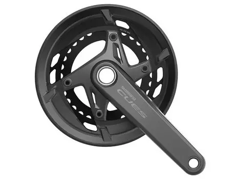 SHIMANO CUES Front Chainwheel with Chain Guard Crank 11S EFCU60102EX62C FC-U6010-2 Length/175mm 46/32T