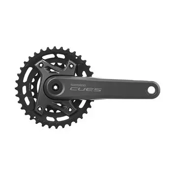 SHIMANO CUES Front Chainwheel with Chain Guard Crank EFCU60002CX60C FC-U6000-2 Length/170mm 46/30T 9/10S