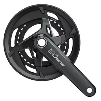 SHIMANO CUES Front Chainwheel with Chain Guard Crank 11S EFCU80002CX62C FC-U8000-2 Length/170mm 46/32T