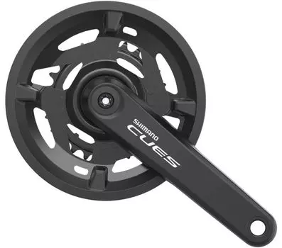 SHIMANO CUES Front Chainwheel with Chain Guard Crank EFCU40102EX06C FC-U4010-2 Length/170mm 40/26T 9/10/11S