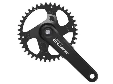 SHIMANO CUES Front Chainwheel Without Chain Guard Crank 40T EFCU40001EB0X FC-U4000-1 Length/175mm 9/10/11S