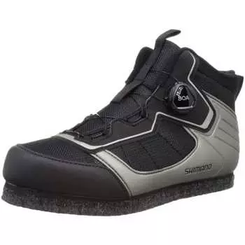 SHIMANO Cut Rubber Pin Felt Fit Shoes LT FS-041Q Black 28.0